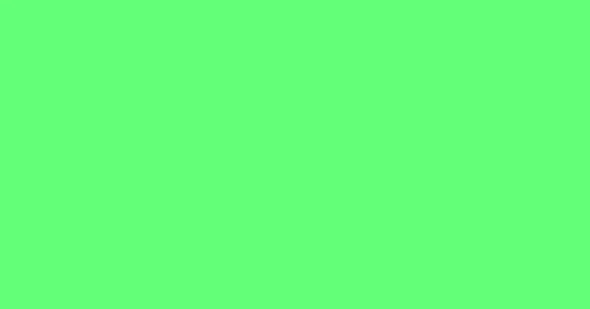 #63ff75 screamin' green color image