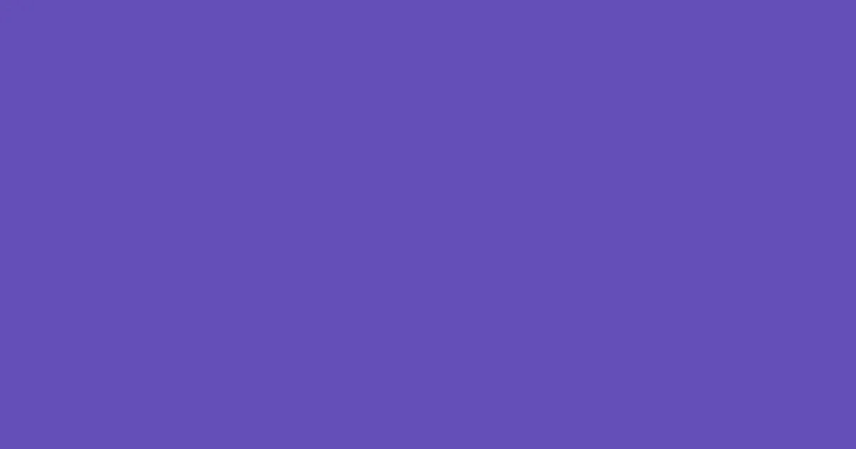 #644eb8 blue violet color image