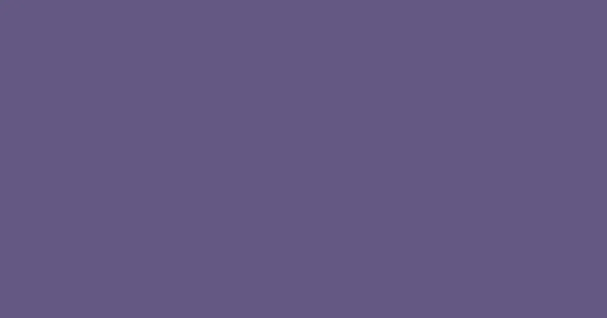 #645884 amethyst color image