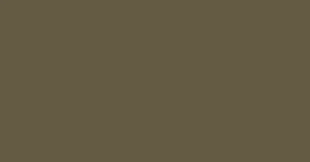 #645a43 tobacco brown color image