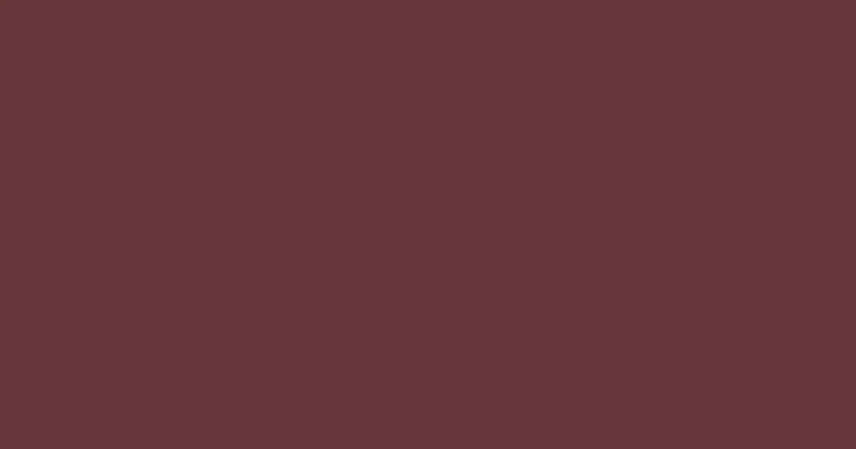 #65373b buccaneer color image