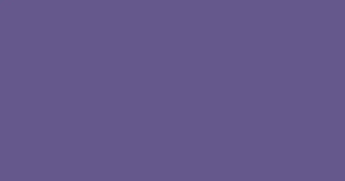 #65578c amethyst color image