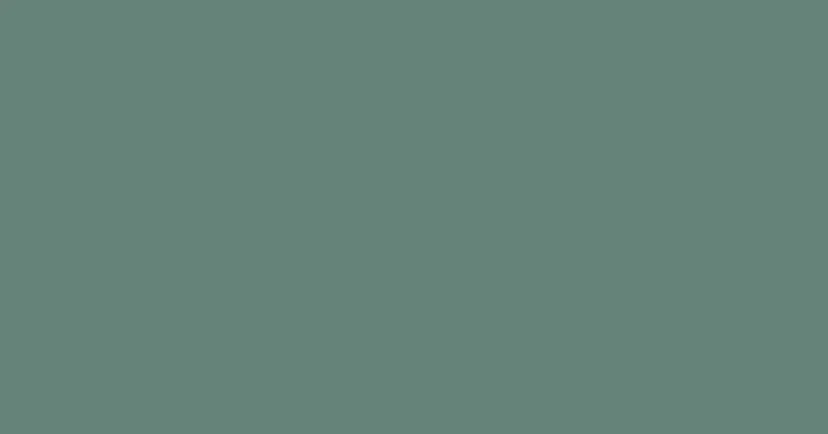 #658378 viridian green color image