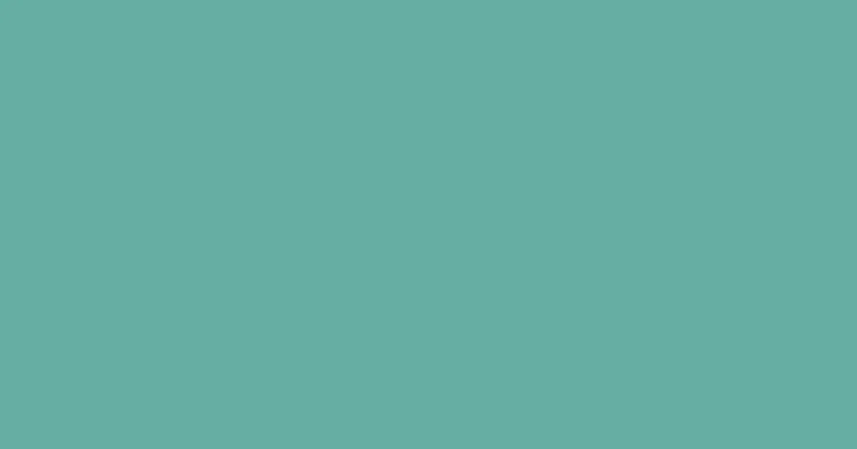 #65aea2 green sheen color image