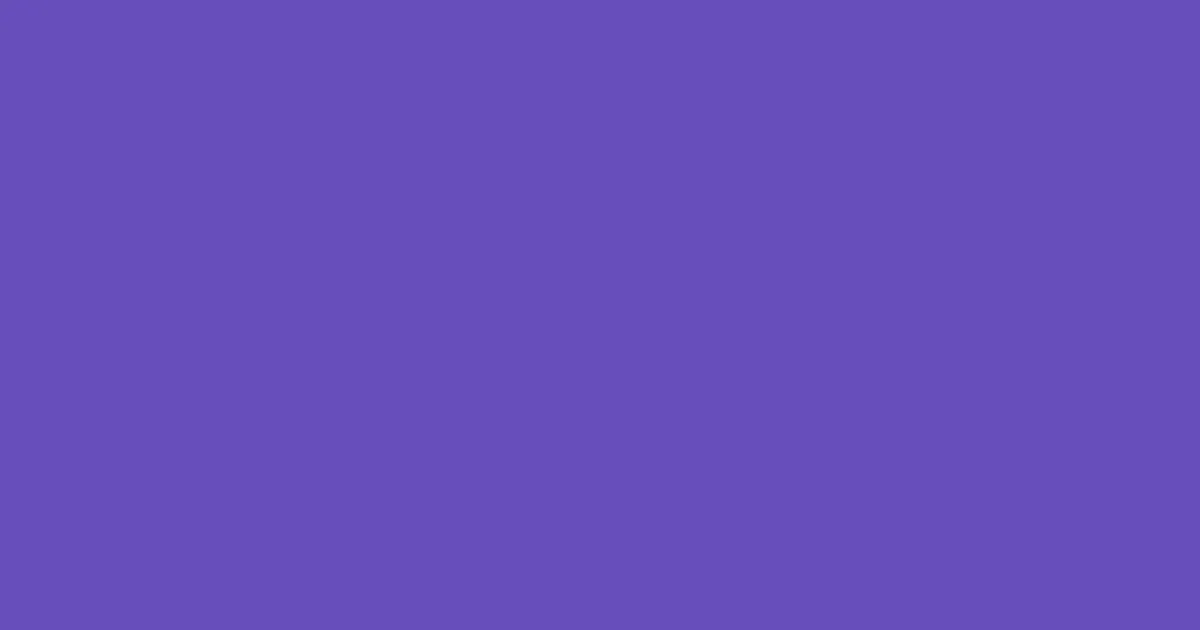 #664ebb blue violet color image
