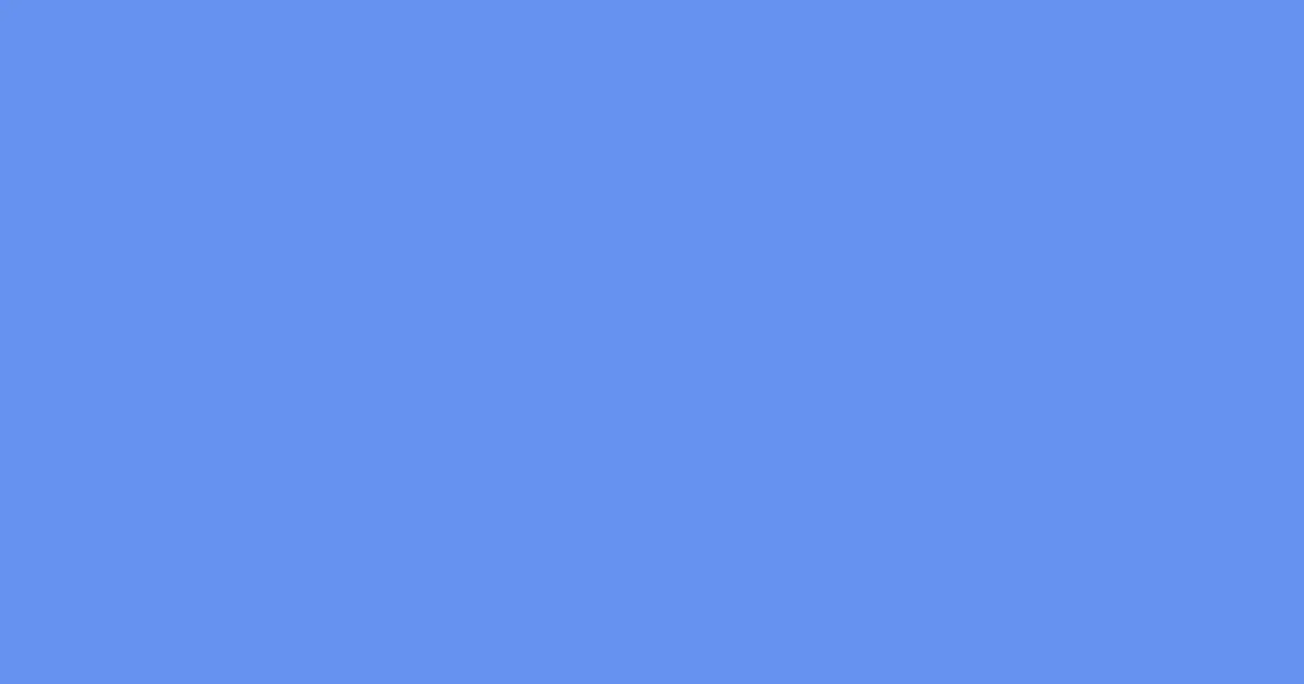 #6692f1 cornflower blue color image