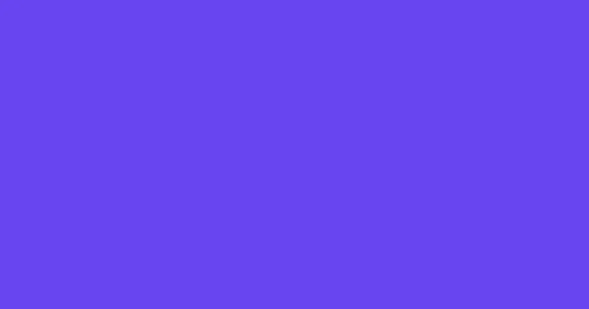 #6745ef royal blue color image