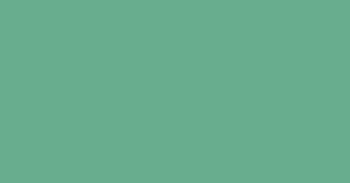 #67ac8e forest green color image