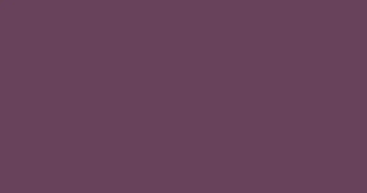 #68425b eggplant color image