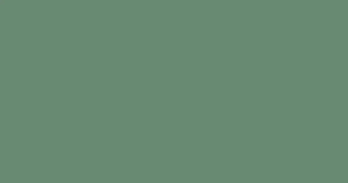 #688973 viridian green color image