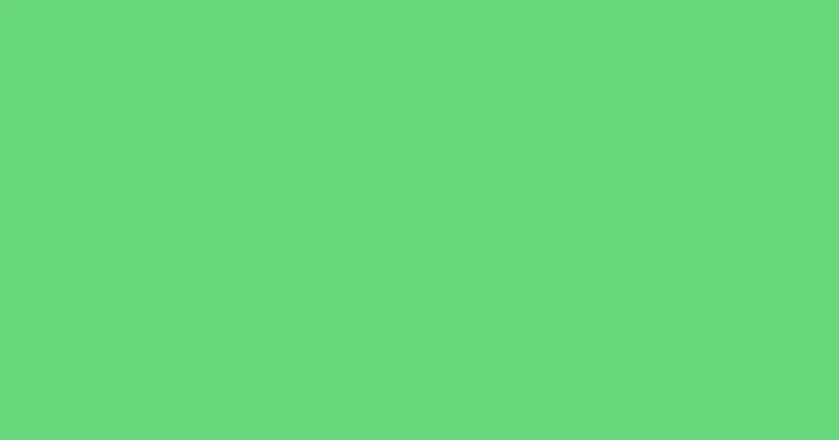 #68d77c caribbean green pearl color image