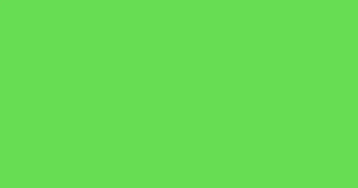 #68dd54 pastel green color image