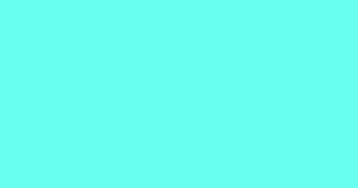 #68feef aquamarine color image