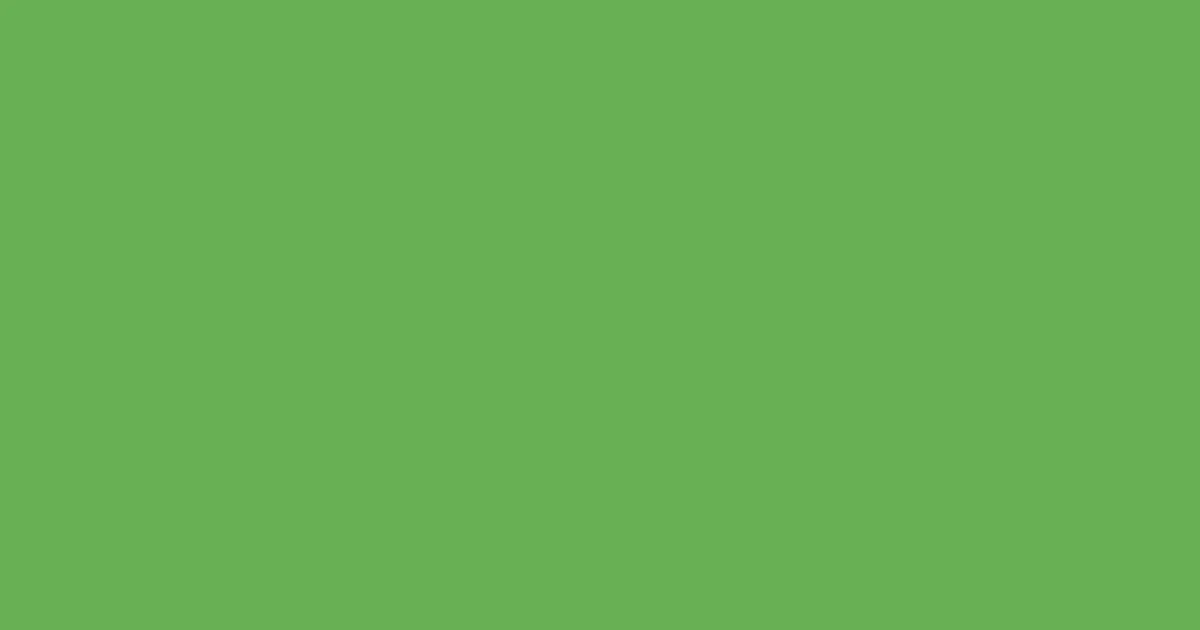 #69b053 fern color image