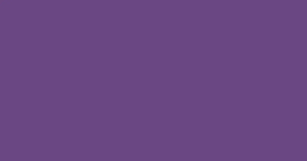 #6a4782 cyber grape color image