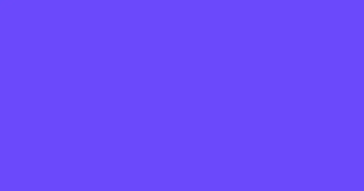 #6a49fa blueberry color image