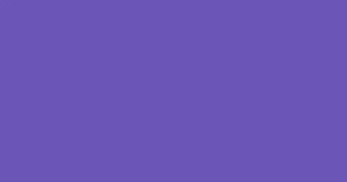 #6a56b9 blue violet color image