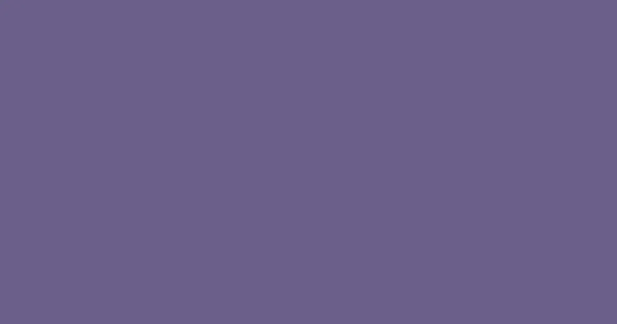 #6a5f8a amethyst color image