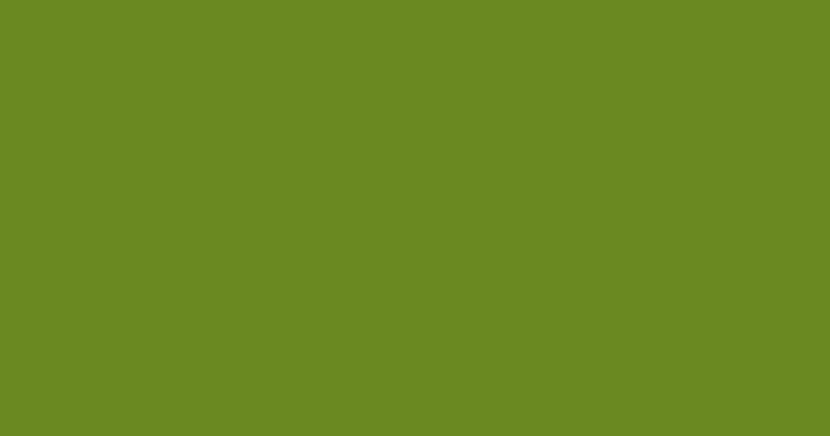 #6a881f olive drab color image