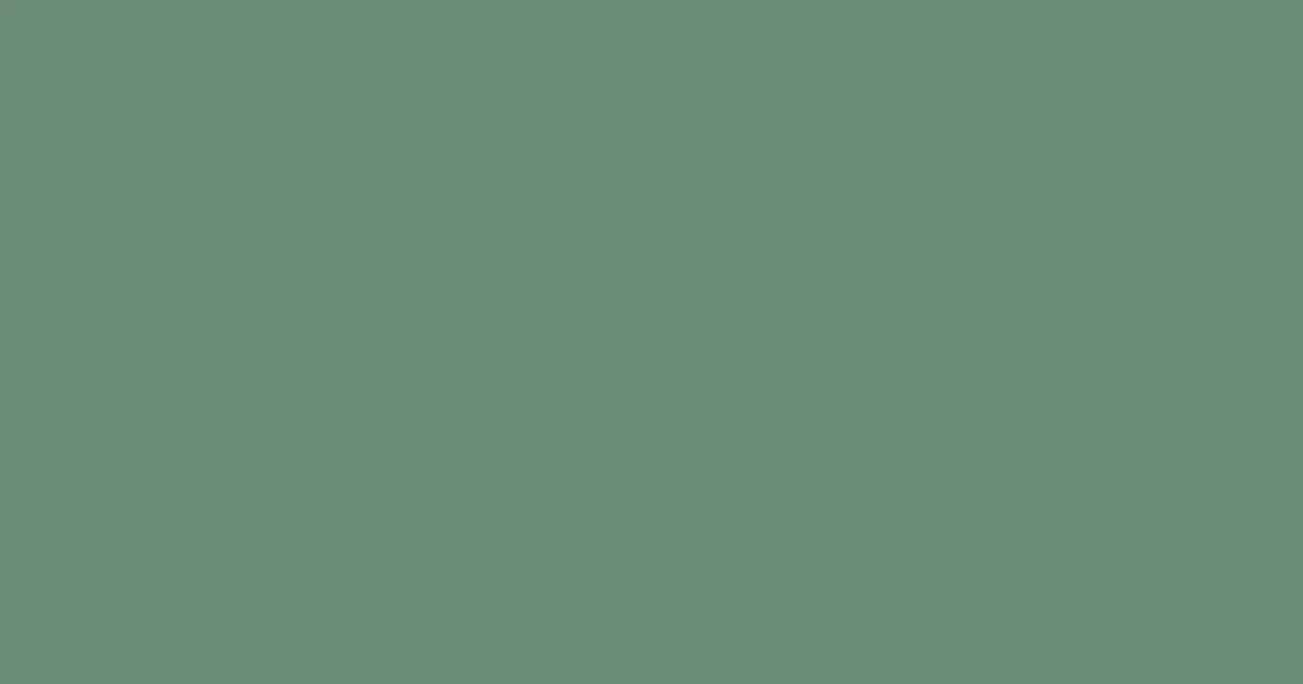 #6a8c74 viridian green color image