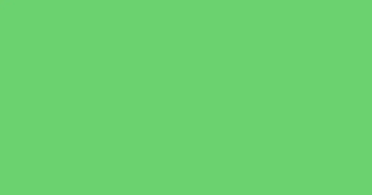 #6ad16f pastel green color image