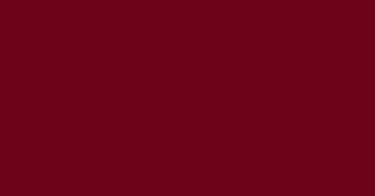 #6b0415 venetian red color image