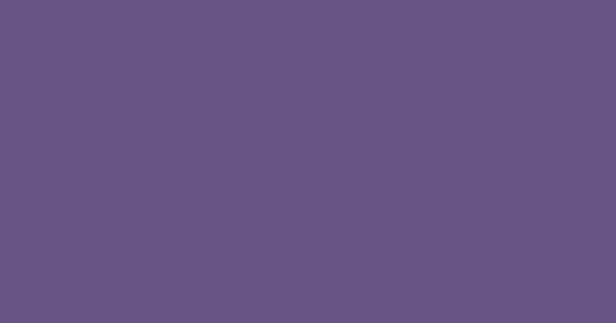 #6b5487 amethyst color image