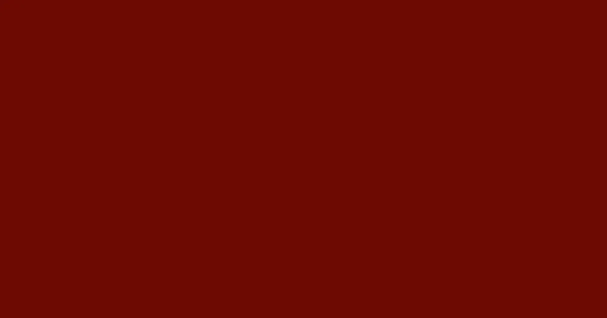 #6c0a01 red oxide color image