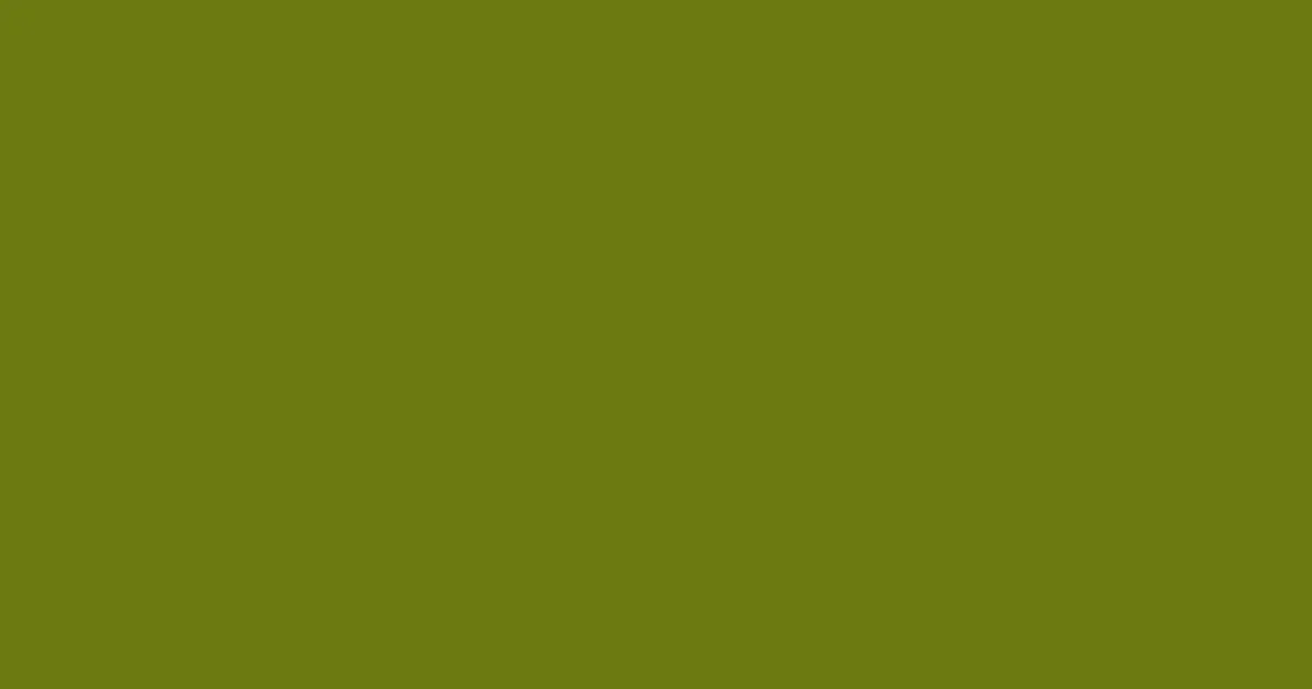 #6c7a11 olivetone color image