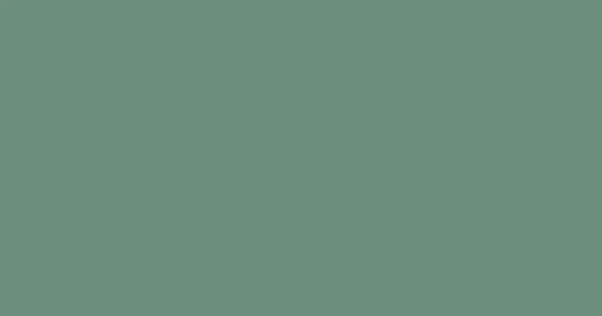 #6d8e7c viridian green color image