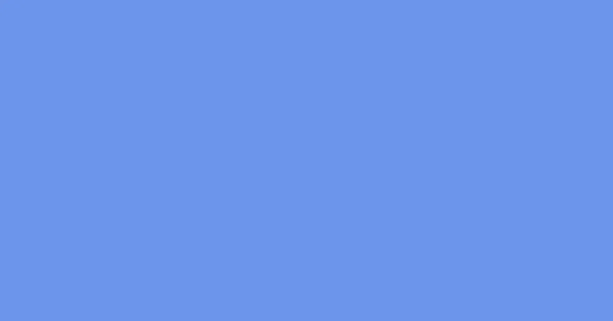 6d95ed - Cornflower Blue Color Informations