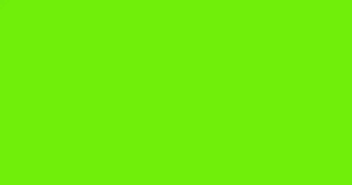 #6dee09 bright green color image