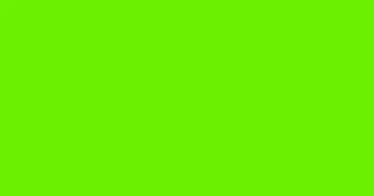 #6df003 bright green color image