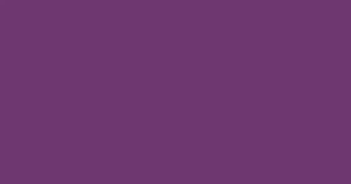 #6e3870 cyber grape color image