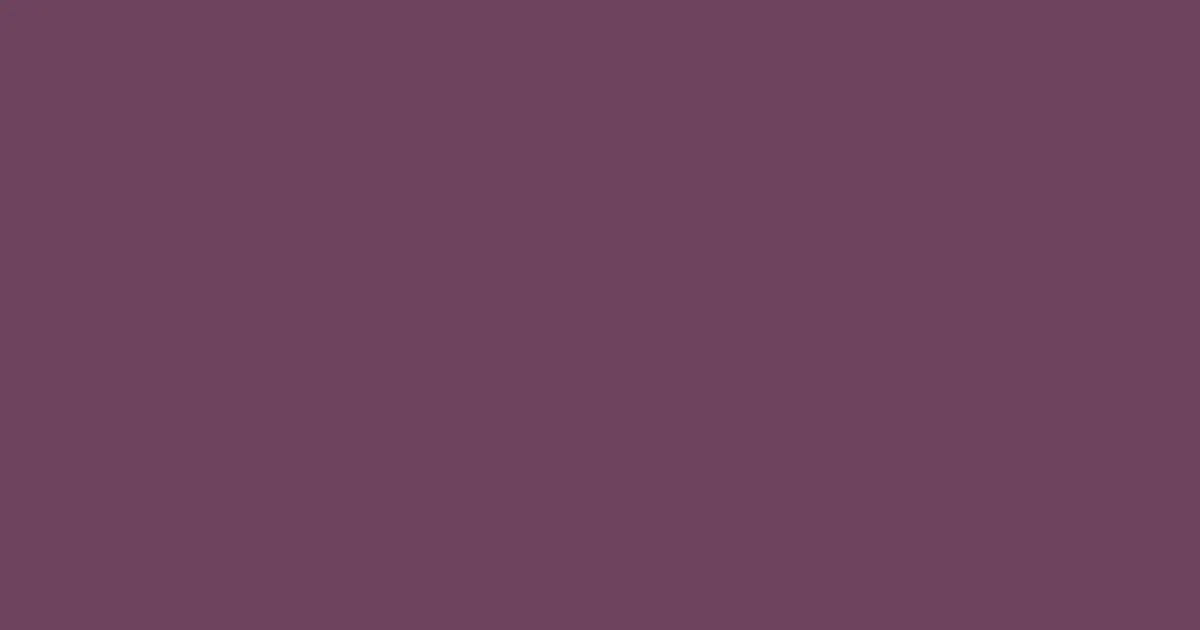 #6e435c eggplant color image