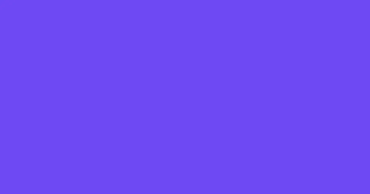 #6e4af3 blueberry color image