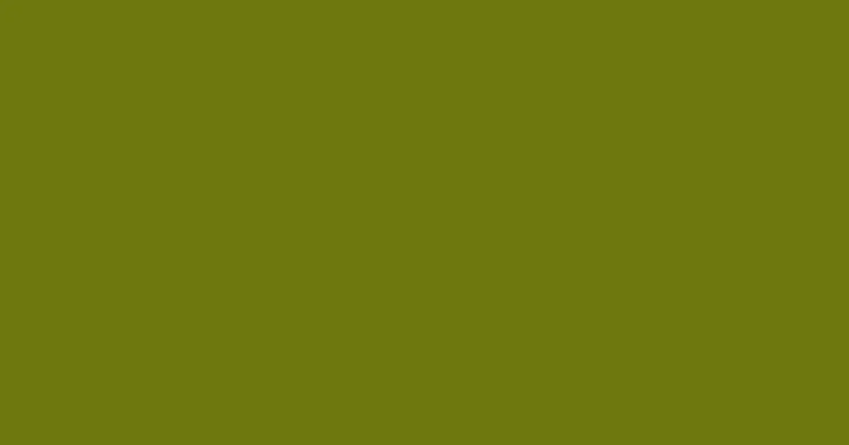 #6e780f olivetone color image