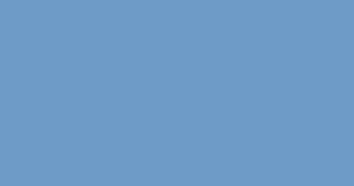 #6e9cc7 cerulean frost color image