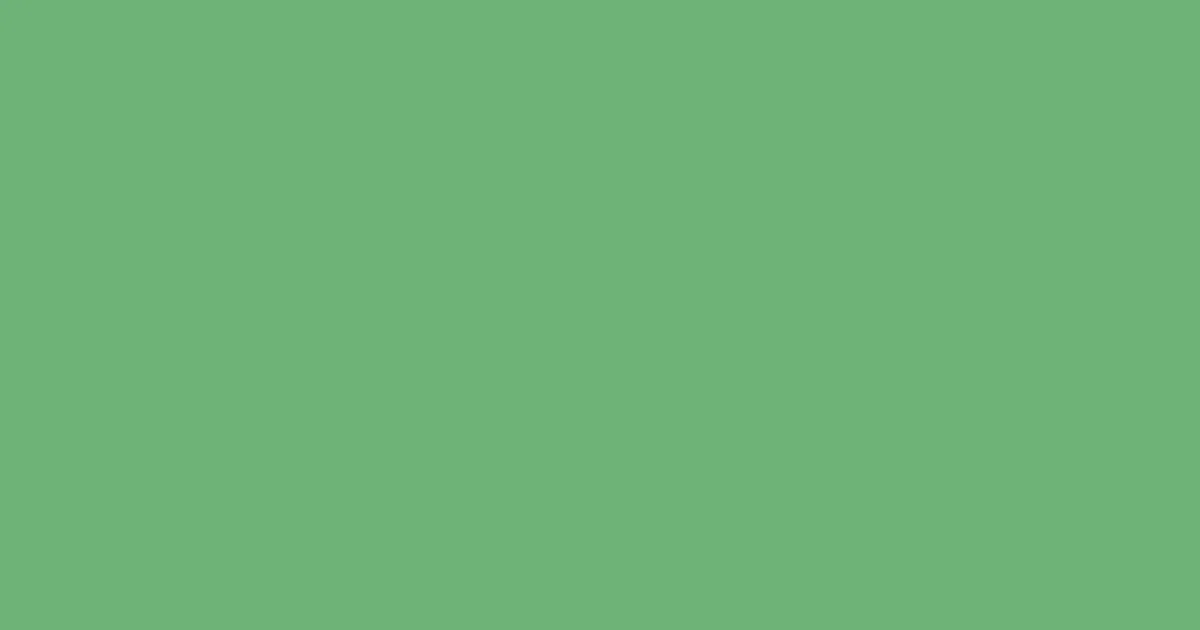 #6eb376 forest green color image