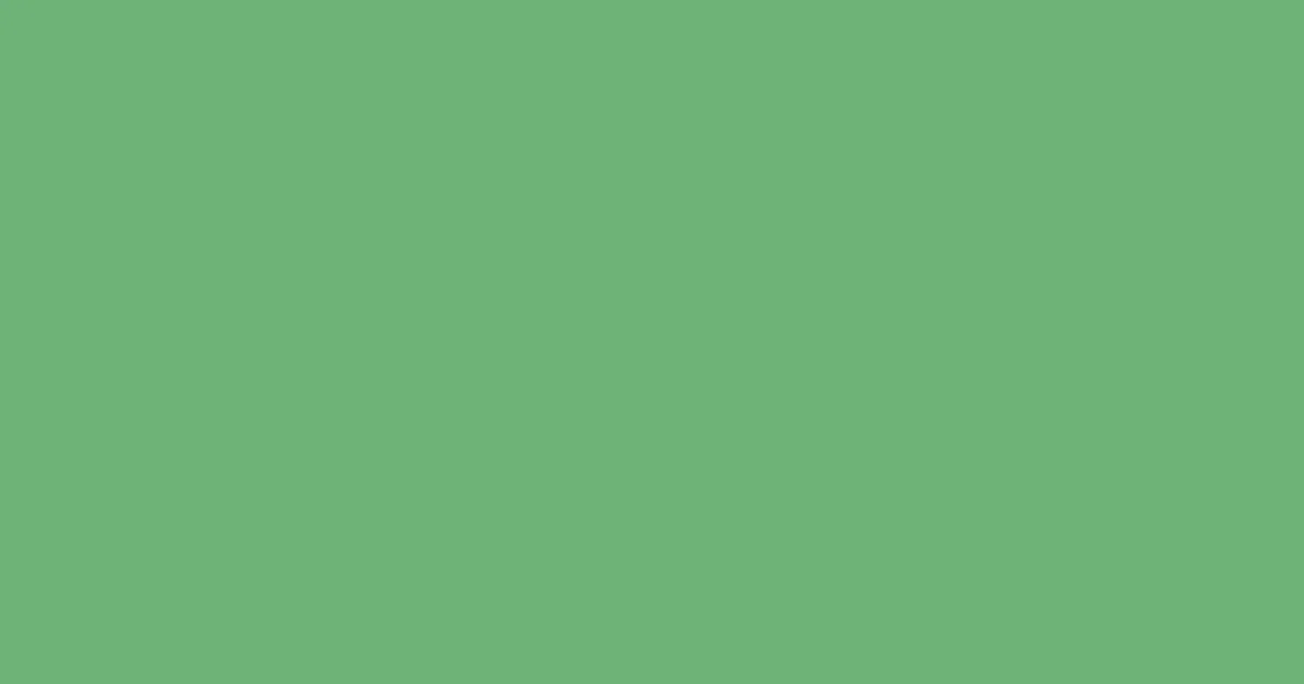 #6eb377 forest green color image