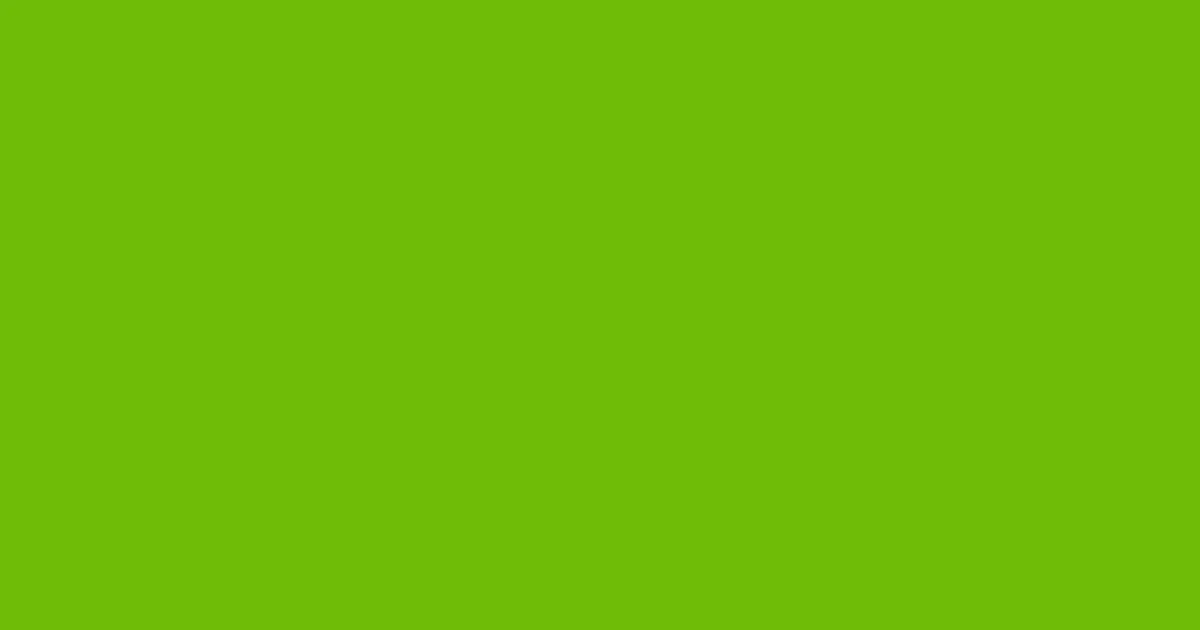 6ebc07 - Limeade Color Informations