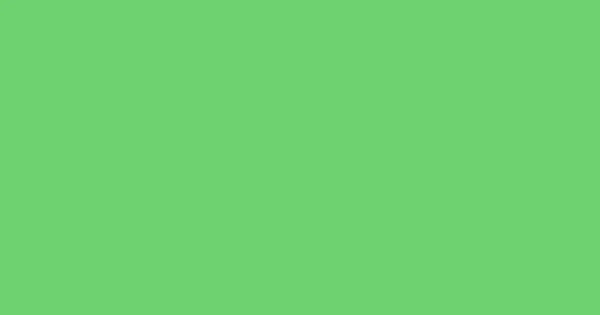#6ed170 pastel green color image