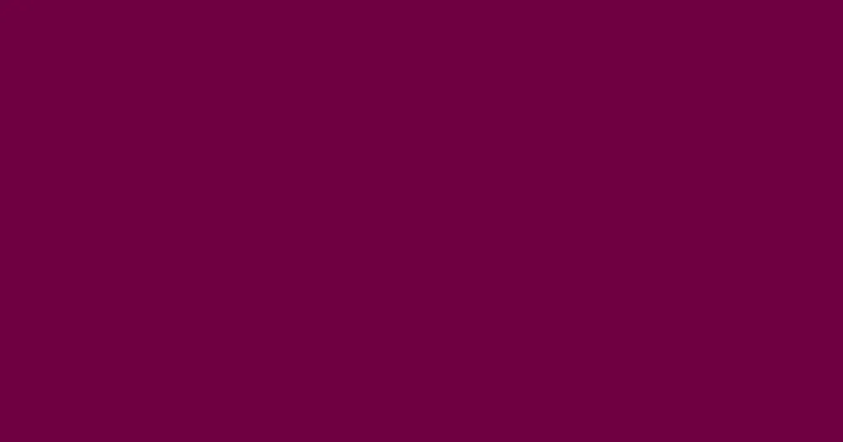 #6f0141 tyrian purple color image