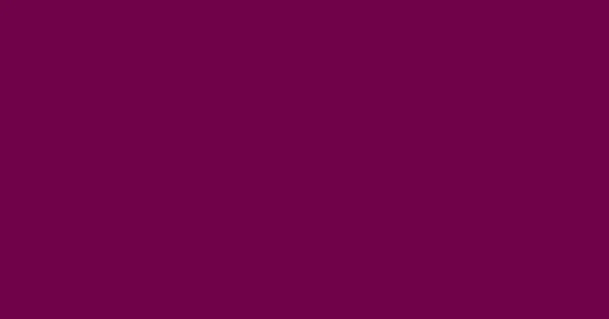 #6f0249 tyrian purple color image