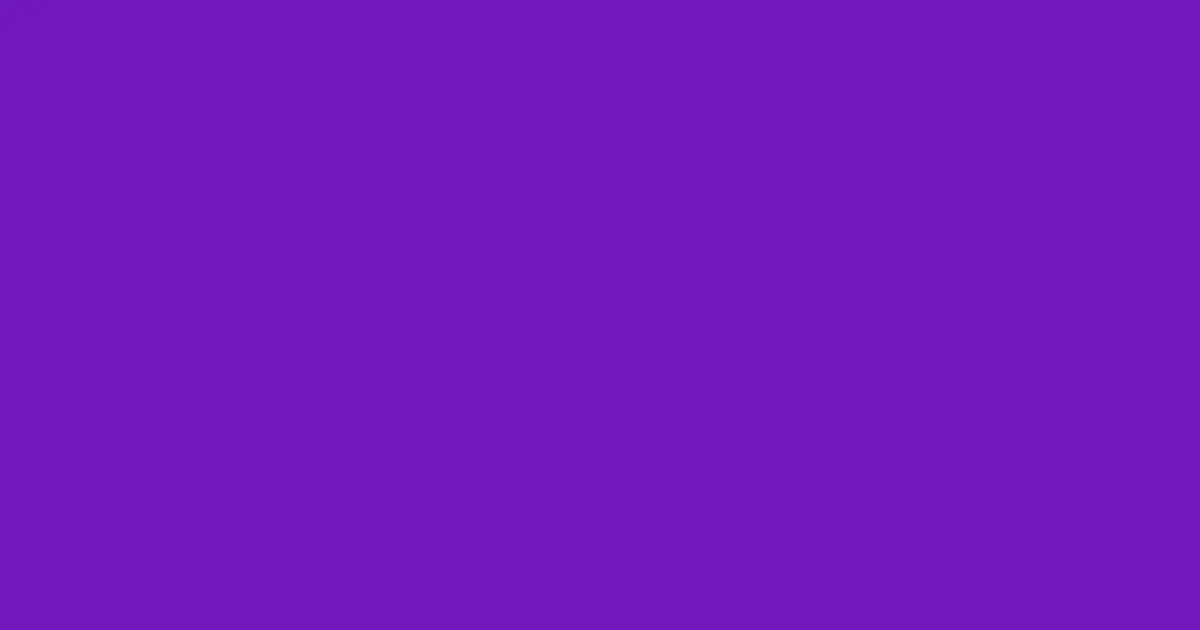 #6f17bd purple heart color image
