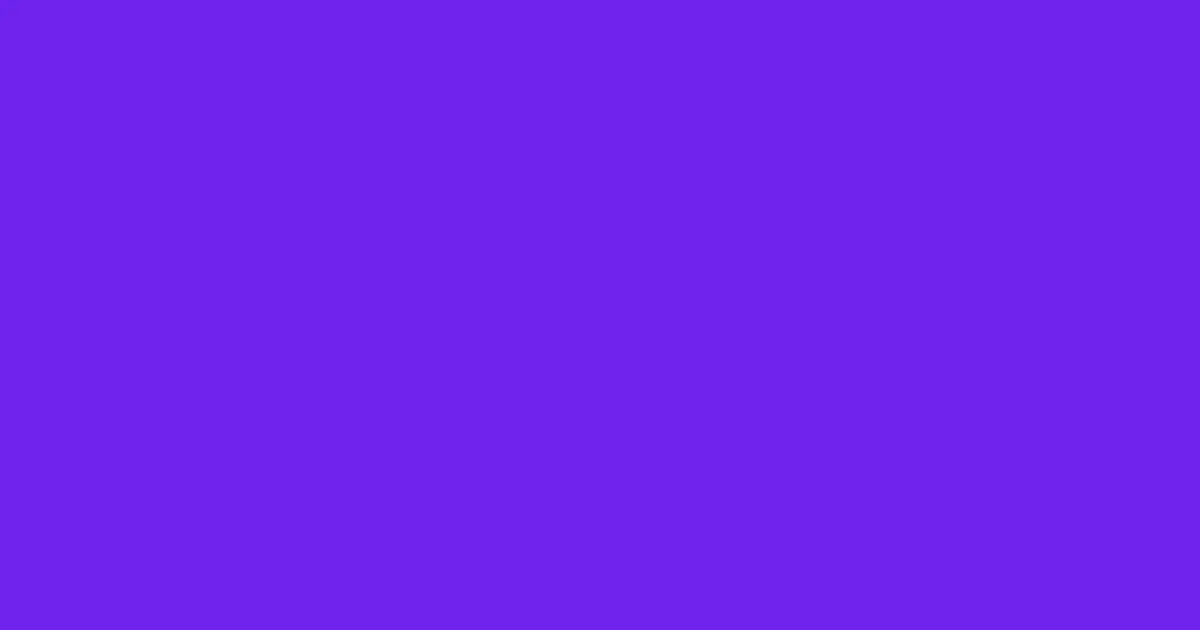 #6f23ec electric violet color image