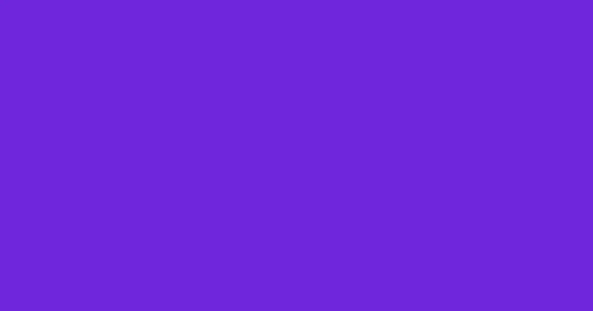 #6f26dc purple heart color image