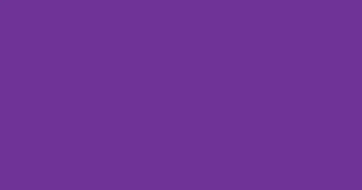 #6f3396 vivid violet color image