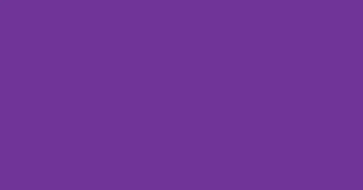 #6f3597 vivid violet color image