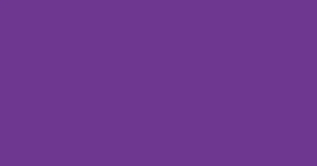 #6f3790 vivid violet color image
